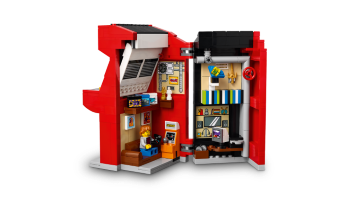 Junkbot within arcade machine