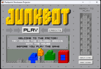 Playing Junkbot